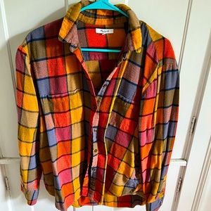 Madewell size L flannel